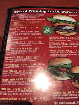 Menu photo 6 Grub's Bar & Grille Rogers, AR