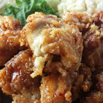 Fatboy's - Close up of my Garlic Chicken! - Burgers Near Me - Kailua, Hawaii
