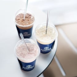 Leonidas - The 3 Leonidas Frappé, Original Chocolate, Manon Café and Strawberry.
So tasty so good.