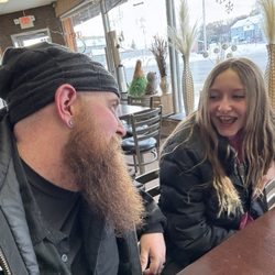 The Pizza Factory - Daddy Daughter putting at The Pizza Factory in Shelby