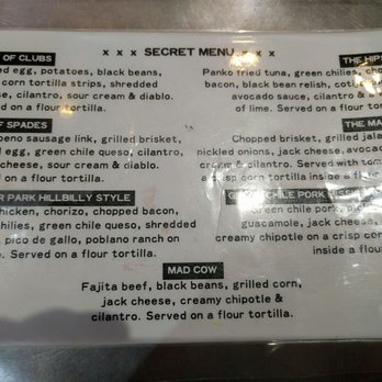 Torchy's Tacos - Not-so-secret Menu - Tex-Mex Near Me - Dallas, Texas