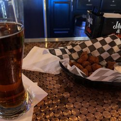 B-2 Bombers Oyster Pub - Shinnerbock and fried cheese curds