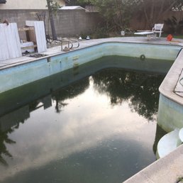 Green pool to clean pool Green pool to clean pool