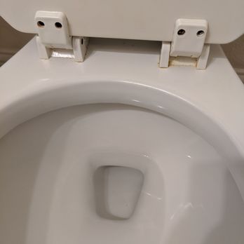 MDS Cleaning Service - Dried up pee on the toilet. I guess she missed this too..along with the rest of the house. - Home Cleaning Near Me