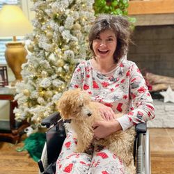 Silver Lining Home and Care - Puppy therapy with Mrs. A.
