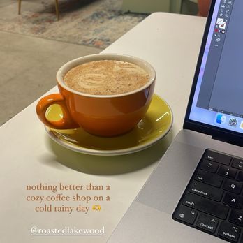 Roasted Lakewood - housemade chai latte - Coffee & Tea Near Me - Lakewood, Ohio