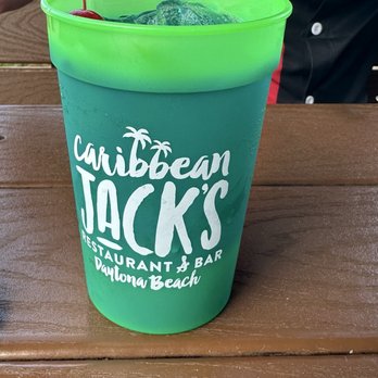 Caribbean Jack's - Kick Ass Margarita in souvenir tumbler - Caribbean Near Me - Daytona Beach, Florida Caribbean Jack's - Kick Ass Margarita in souvenir tumbler - Caribbean Near Me - Daytona Beach, Florida