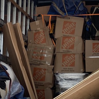 Poseidon Moving - My boxes on the truck. - Movers Near Me