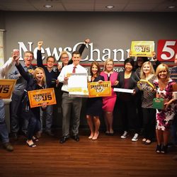 Newschannel 5 Network - NC5 team cheers on the Nashville Predators.