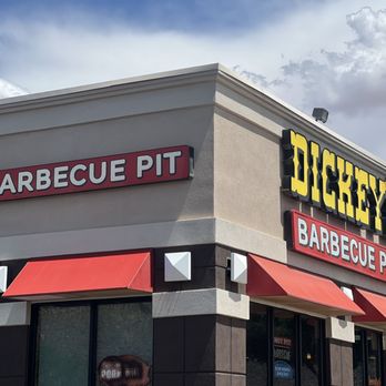Dickey's Barbecue Pit - Outside of Dickey's Barbecue Pit in St. George, Utah in the Walmart Supercenter right off the 15. - Barbeque Near Me - St. George, Utah
