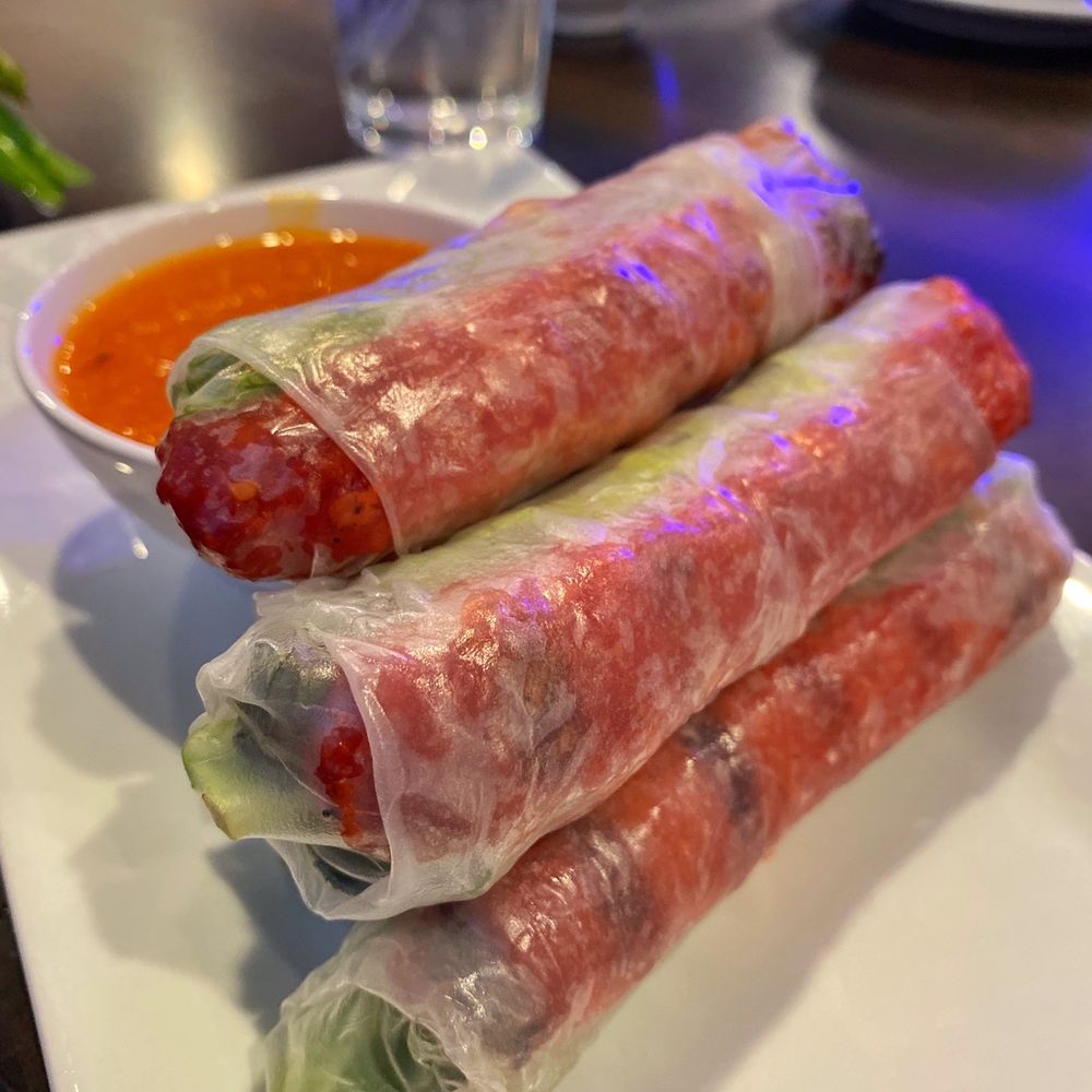 Pho Saigon Oi - Nem Nuong Summer Rolls (Best thing at this place) - Vietnamese Near Me - North Springfield, Virginia Pho Saigon Oi - Nem Nuong Summer Rolls (Best thing at this place) - Vietnamese Near Me - North Springfield, Virginia