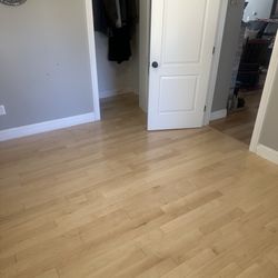 LL Flooring - Warwick - BellaWood bedroom floor in maple from LL Flooring in Warwick.