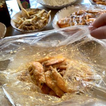 Hang Ten Boiler - 1lb of shrimps garlic butter mild - Cajun/Creole Near Me - Alameda, California Hang Ten Boiler - 1lb of shrimps garlic butter mild - Cajun/Creole Near Me - Alameda, California