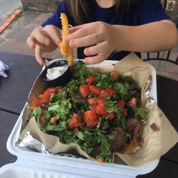 Spotted Dog - Angelina's Carne Asada Fries - Vegetarian Near Me - Carrboro, North Carolina Spotted Dog - Angelina's Carne Asada Fries - Vegetarian Near Me - Carrboro, North Carolina