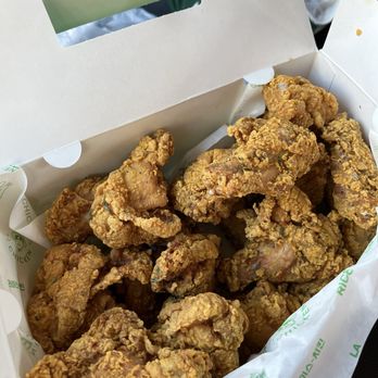 Rice Chicken - Gluten free rice flour Korean fried chicken. Chefs kiss!!!! Sooooo good. I got mild flavor. - Chicken Shop Near Me - Los Angeles, California
