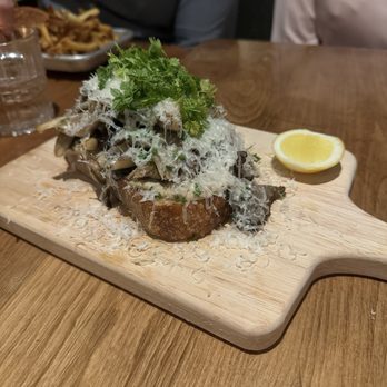 Timber! - mushroom tartine - Bars Near Me - Johnson City, Tennessee