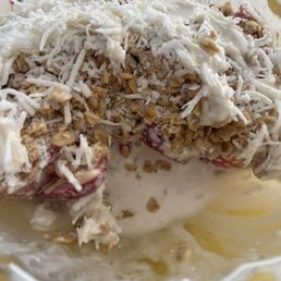 Fresas con crema