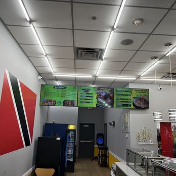 A &J Caribbean Taste -  the interior of a restaurant - Caribbean Near Me - Newark, New Jersey