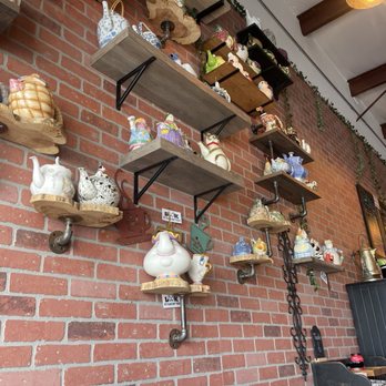 Sweeter Things Bakery Cafe Coffee And Tea Shop - You can't help but smile at the creative tea pot wall! - Coffee & Tea Near Me - Swansboro, North Carolina Sweeter Things Bakery Cafe Coffee And Tea Shop - You can't help but smile at the creative tea pot wall! - Coffee & Tea Near Me - Swansboro, North Carolina