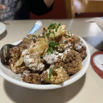 Aladdin's Eatery - The best spicy cauliflower I've had ! - Mediterranean Near Me - Raleigh, North Carolina Aladdin's Eatery - The best spicy cauliflower I've had ! - Mediterranean Near Me - Raleigh, North Carolina