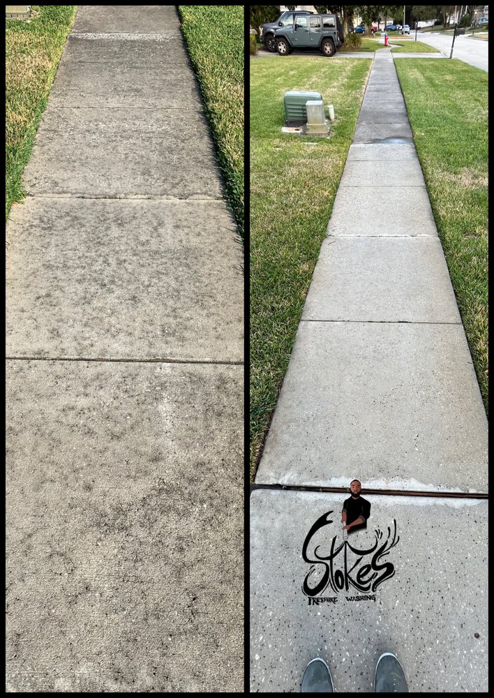 Slide of Stokes Professional Pressure Washing