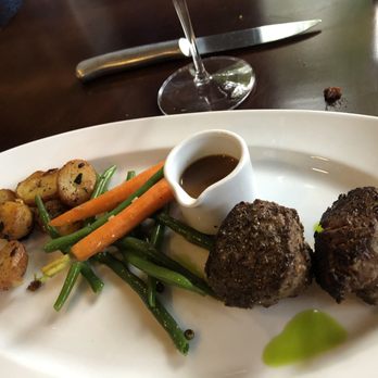 Maison Pucha Bistro - Petite Filet Mignon - French Near Me - Houston, Texas