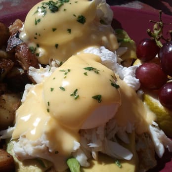 Cafe Kevah - crab benedict - New American Near Me - Big Sur, California Cafe Kevah - crab benedict - New American Near Me - Big Sur, California