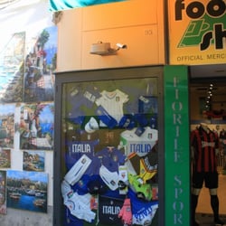 Football Shop - Obviously there's plenty of Italia gear.