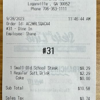 Charleys Cheesesteaks - Cheesesteaks Near Me - Loganville, Georgia