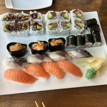 66S Fusion - Eel Avocado Roll, Uni, Salmon Avocado Roll, Yellowtail Scallion Roll, mackerel sushi, salmon sushi - Sushi Bars Near Me - Brooklyn, New York 66S Fusion - Eel Avocado Roll, Uni, Salmon Avocado Roll, Yellowtail Scallion Roll, mackerel sushi, salmon sushi - Sushi Bars Near Me - Brooklyn, New York