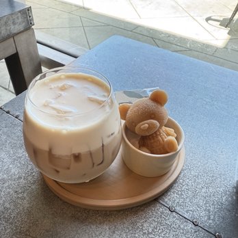 Hide Out Cafe - Boba bear set - Cafes Near Me - Rowland Heights, California
