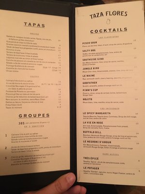 Menu photo 3 Taza Flores Montreal, QC Menu photo 3 Taza Flores Montreal, QC
