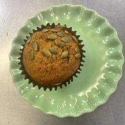 Poppie's Cafe - Vegan Pumpkin Muffin