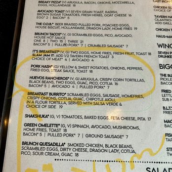 Five Horses Tavern - Menu sample! - Bars Near Me - Boston, Massachusetts