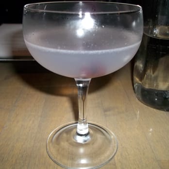 L'Abattoir - Aviation $11 - Gin, fresh lemon, maraschino, creme de violet - Quite honestly, one of the best cocktails I've ever had! - French Near Me - Vancouver, British Columbia L'Abattoir - Aviation $11 - Gin, fresh lemon, maraschino, creme de violet - Quite honestly, one of the best cocktails I've ever had! - French Near Me - Vancouver, British Columbia