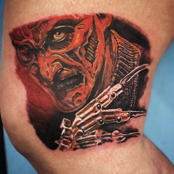 Realism Tattoo - Freddy kruger color portrait #sanfranciscotattoo #alamedatattoo #colorrealism #thebesttattooartist #hyperrealism #colorartist #booksopen - Tattoo Near Me - concord, California Realism Tattoo - Freddy kruger color portrait #sanfranciscotattoo #alamedatattoo #colorrealism #thebesttattooartist #hyperrealism #colorartist #booksopen - Tattoo Near Me - concord, California