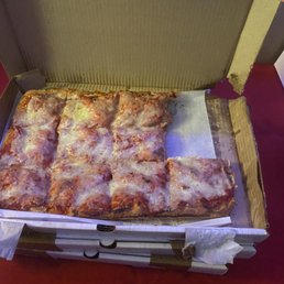 a pizza in a pizza box a pizza in a pizza box