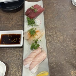 Yellowtail belly, red snapper, blue fin . Amazing !!!