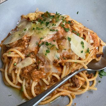 King Taps - Carmela's Bolognese as part of the 2022 Summerlicious menu. - Canadian (New) Near Me - Toronto, Ontario