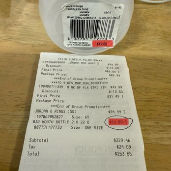 Nike Factory Store - Citadel - Over charged by Nike. Paid $12.99 instead of $12.00. - Outlet Stores Near Me - Commerce, California Nike Factory Store - Citadel - Over charged by Nike. Paid $12.99 instead of $12.00. - Outlet Stores Near Me - Commerce, California