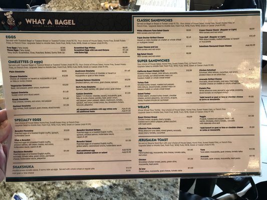 Menu photo 2 What a Bagel Vaughan, ON