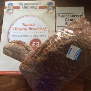 Londonderry Arms Hotel - Takeaway loaf of "wheaten bread" - Hotels Near Me - Ballymena, BLA