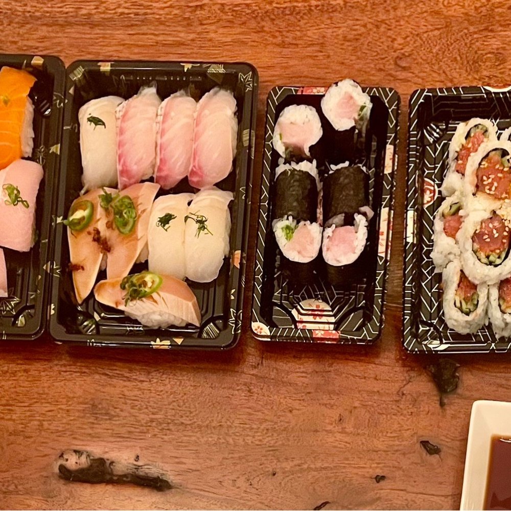 KUU Restaurant - Delivery: Madai Usuzukuri Ringo Hirame Hamachi Kanpachi Bincho Hirame Hotate - Japanese Near Me - Houston, Texas KUU Restaurant - Delivery: Madai Usuzukuri Ringo Hirame Hamachi Kanpachi Bincho Hirame Hotate - Japanese Near Me - Houston, Texas