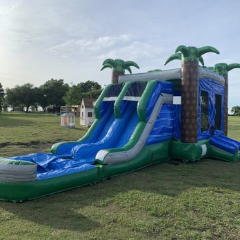 AllStar Moonwalks - Double lane tropical - Bounce House Rentals Near Me - Montgomery, Texas AllStar Moonwalks - Double lane tropical - Bounce House Rentals Near Me - Montgomery, Texas
