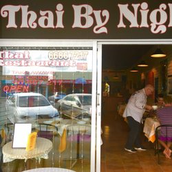 Thai by Night - Outside of the Restraunt