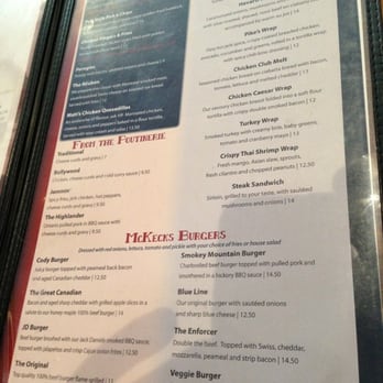 McKeck's Tap & Grill - the menu - Sports Bars Near Me - Haliburton, Ontario McKeck's Tap & Grill - the menu - Sports Bars Near Me - Haliburton, Ontario