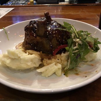 The Oak Barrel - Dr. Pepper Braised Pork Shank - Brasseries Near Me - Valley View, Ohio