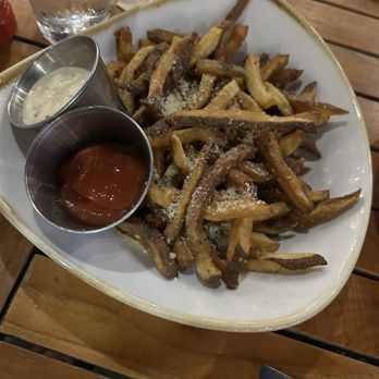 Monkeypod Kitchen - truffle oil fries. so ono. - Hawaiian Near Me - Kapolei, Hawaii