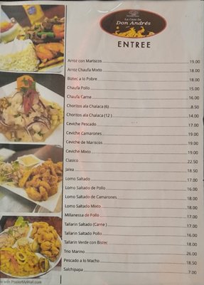Menu photo 1 La Casa de Don Andres Kearny, NJ Menu photo 1 La Casa de Don Andres Kearny, NJ