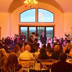 We put on events large and small. This one was 300 guests